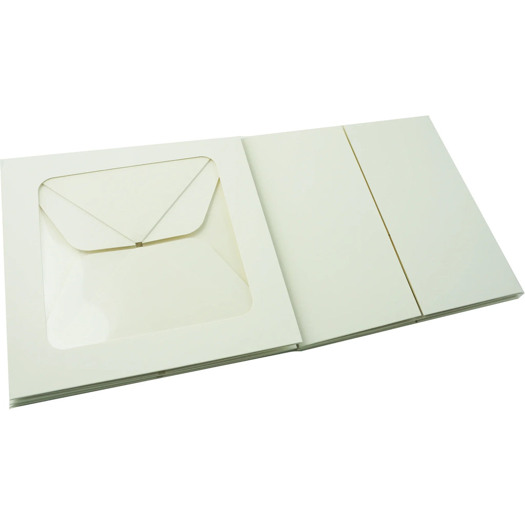 8" x 8" x 4" White Cakes Boxes with Windows, 3 Count