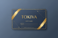 gift card with "Tokiva" name